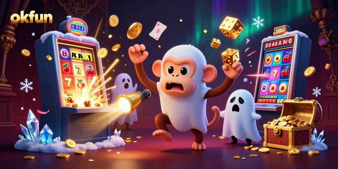 Engage in thrilling jackpots at okfun's haunted casino, showcasing dynamic gameplay and rich visuals.