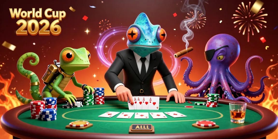 Experience the excitement of World Cup 2026 with vibrant 3D characters immersed in a thrilling gaming scene.