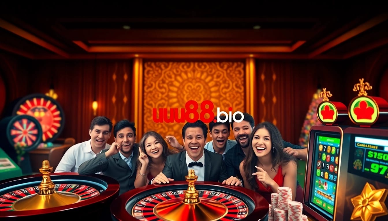 Experience thrilling gameplay at https://uu88.bio/ with our vibrant online casino atmosphere featuring roulette and poker.