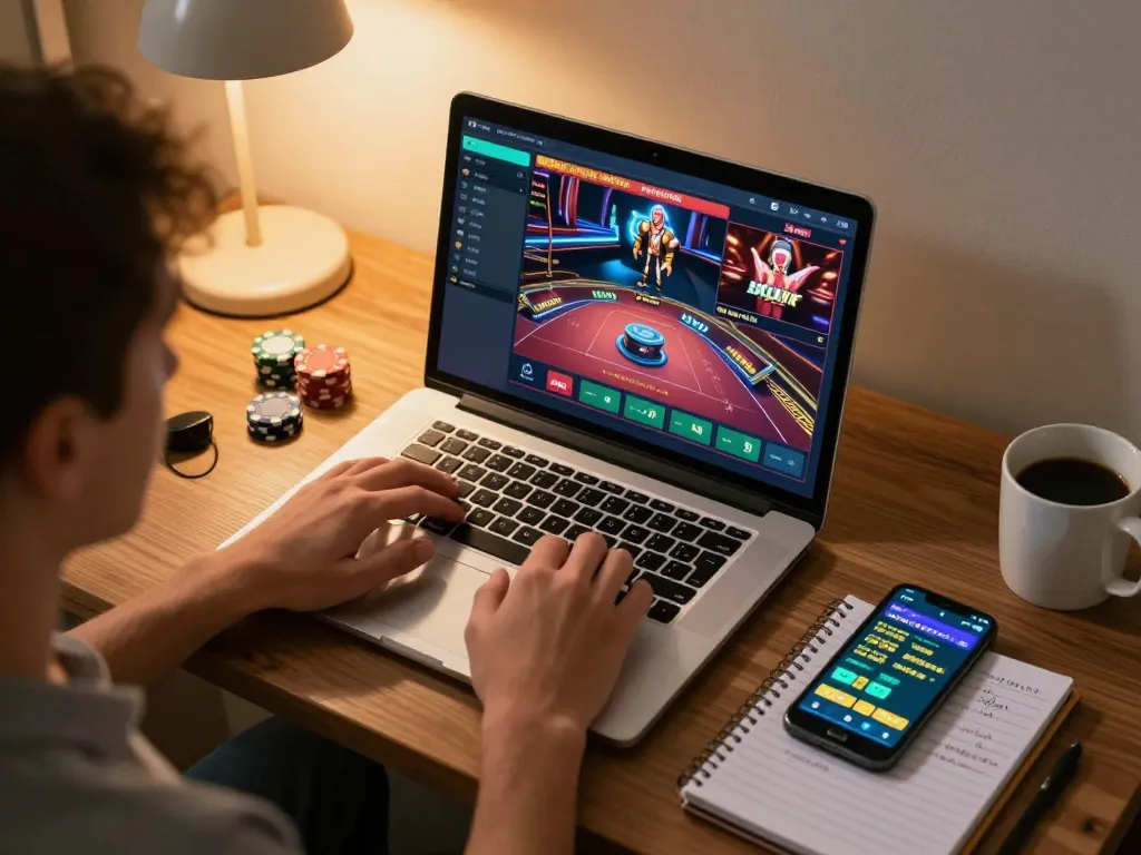 Engaging in responsible online gaming strategies at home with 33win33win betting tools.