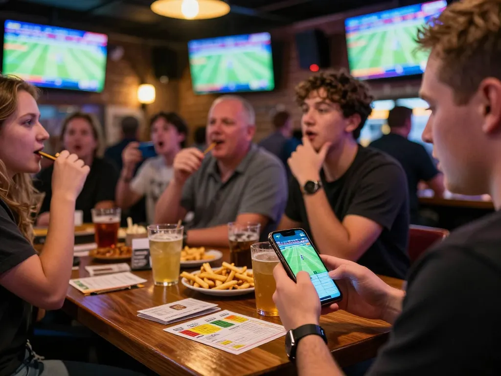 Engaging fans using 88CLUB for live sports betting during an exciting match.
