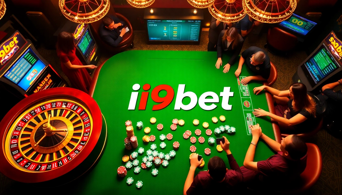 Experience thrilling gameplay at i9bet with advanced casino elements and betting excitement.