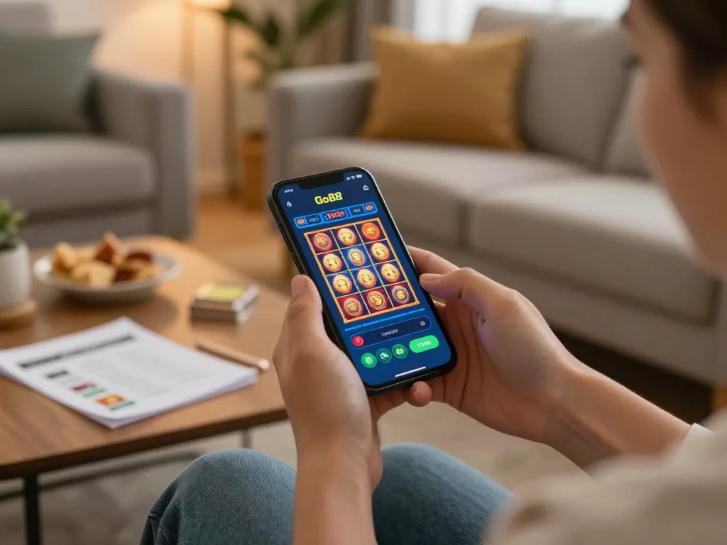 Playing the Go88 app for exhilarating gambling experiences while relaxing at home