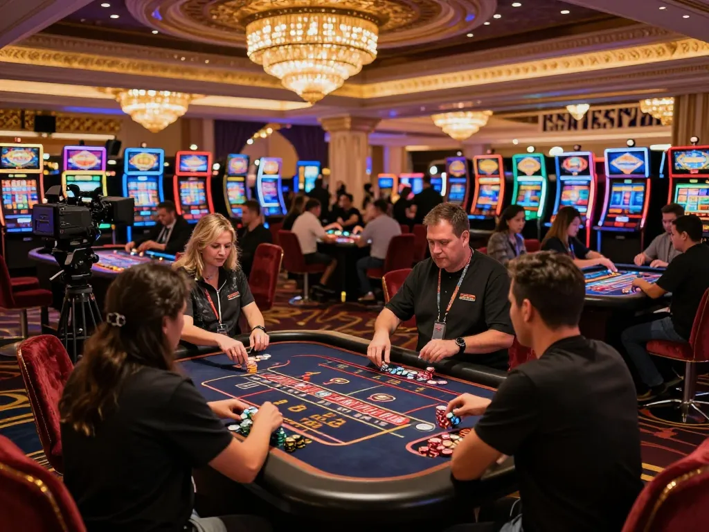 Experience thrilling gameplay at 789clubgo casino with vibrant game tables and lively atmosphere.