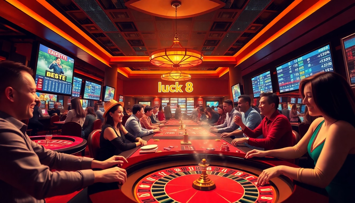 Exciting online gambling experience at luck8win.live, showcasing engaging casino games.