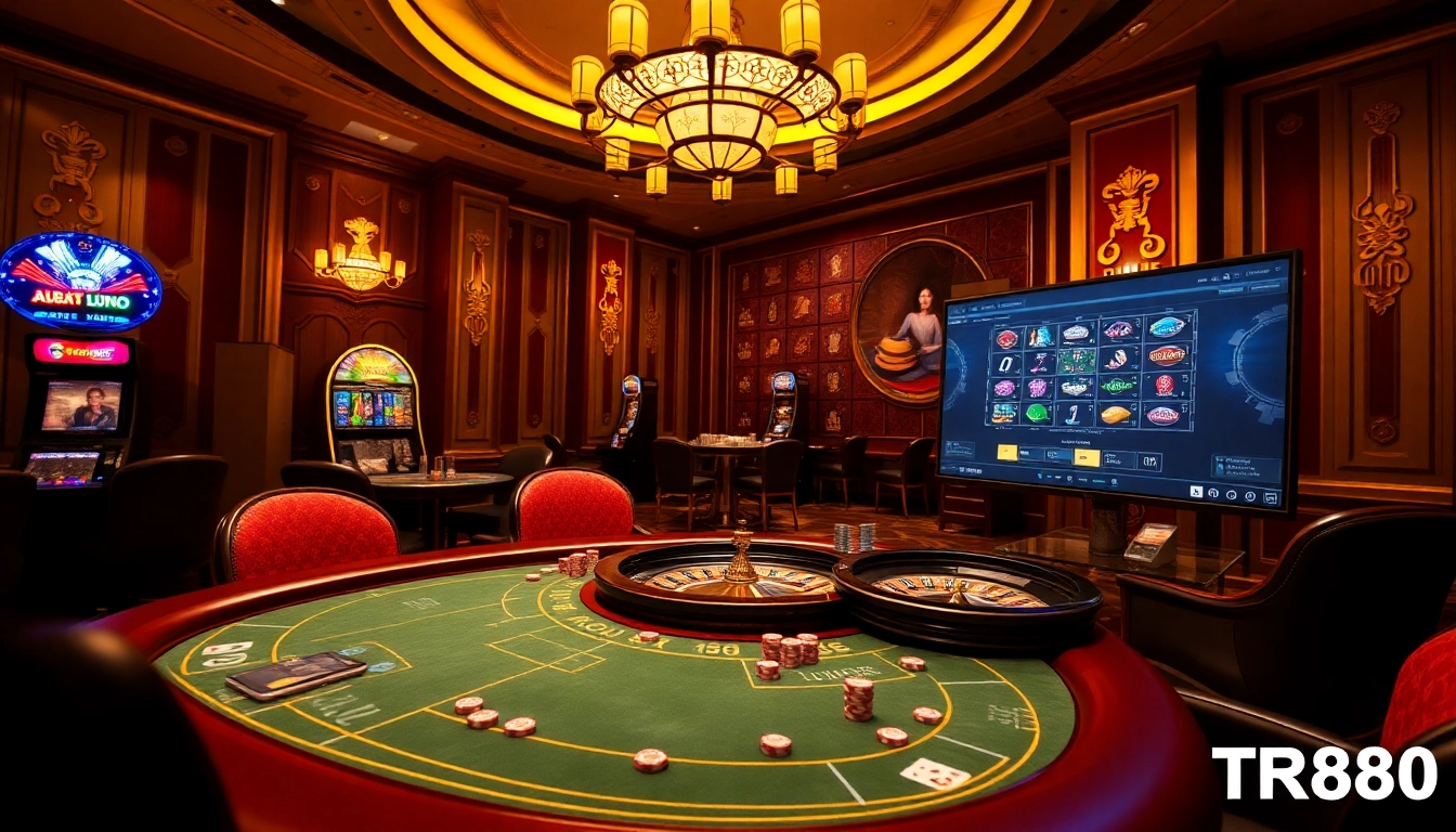 Experience TR88 trang chủ with engaging online games and vibrant casino visuals.