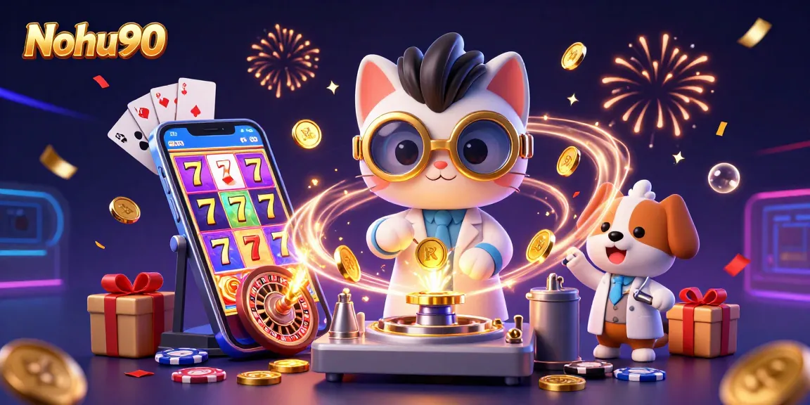 Spin the reels and win big with Nohu90's vibrant slot games and exciting bonuses.