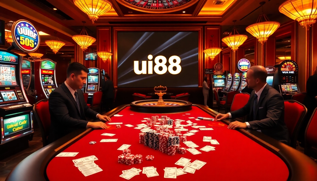 Experience thrilling gameplay at uu88 com with vibrant casino tables and exciting betting action.