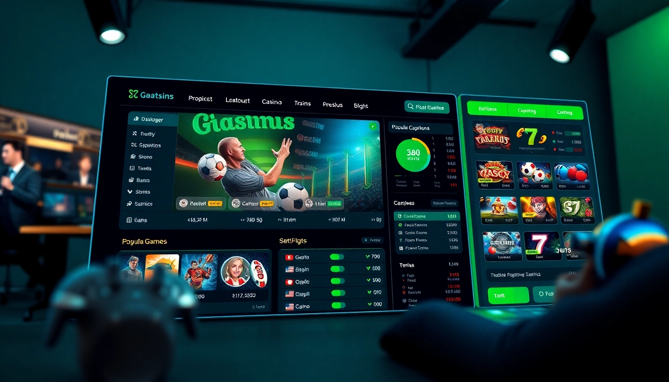Online gambling platform interface at tk88win.live displaying dynamic sports betting and casino games.