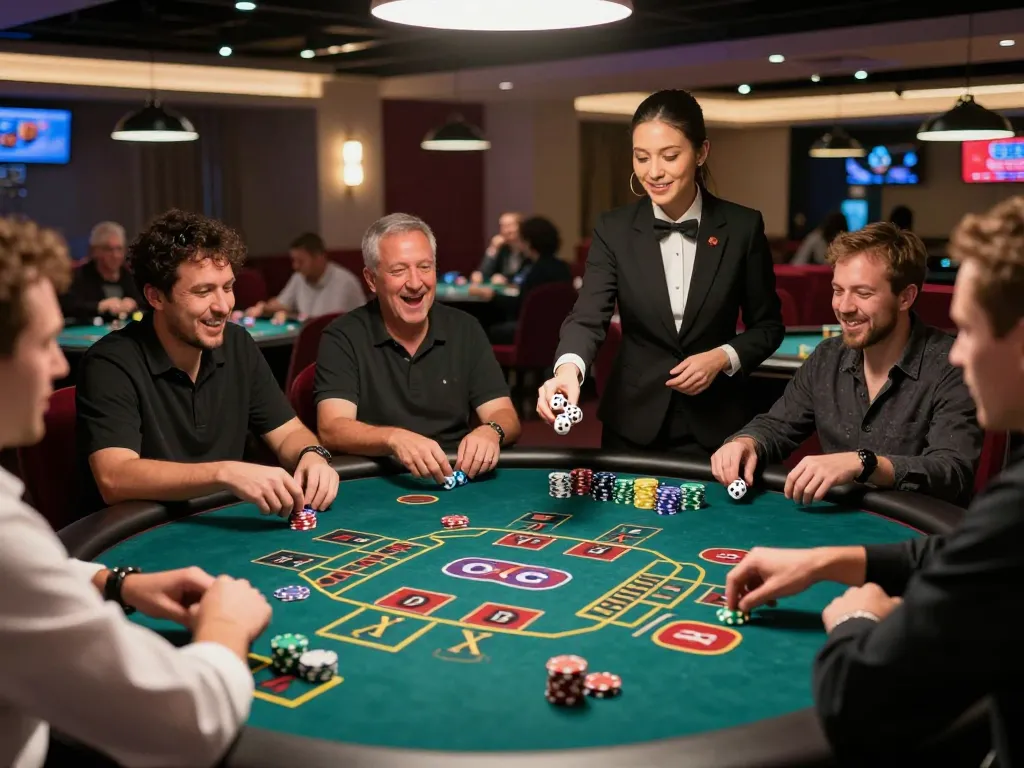 Players enjoying a live dealer Tài Xỉu experience on taixiuonlinego, capturing the excitement of the game.