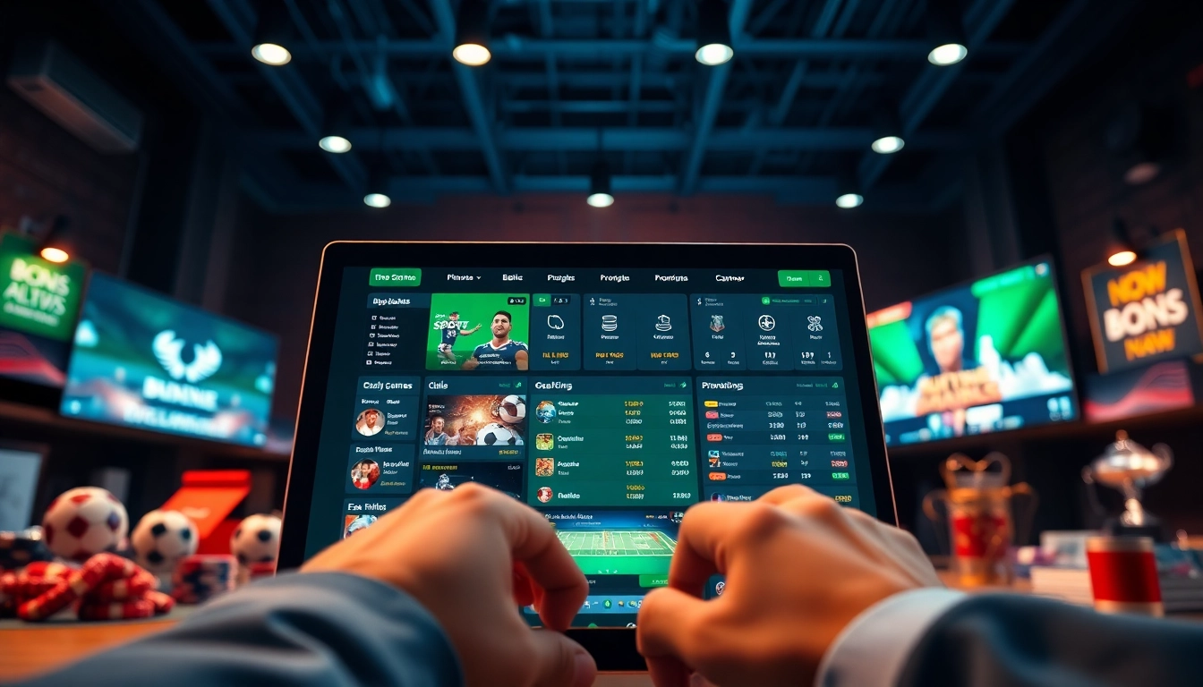 Experience engaging online betting at stimmgewitter.org with a modern interface and vibrant promotions.