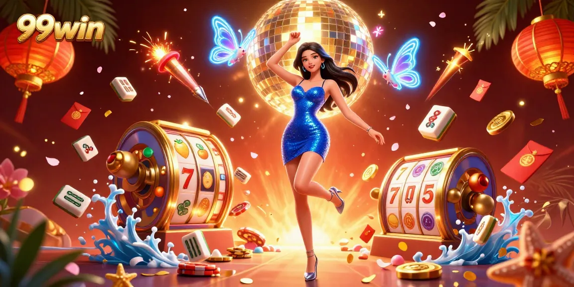 Engage in thrilling gameplay with 99win's vibrant slots and dynamic casino atmosphere.