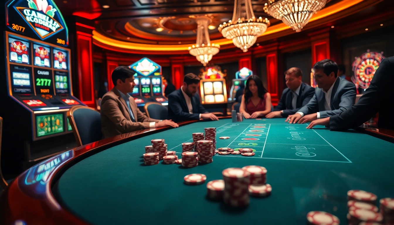 Experience the excitement of online gambling at gg88 com with lively games and vibrant casino tables.