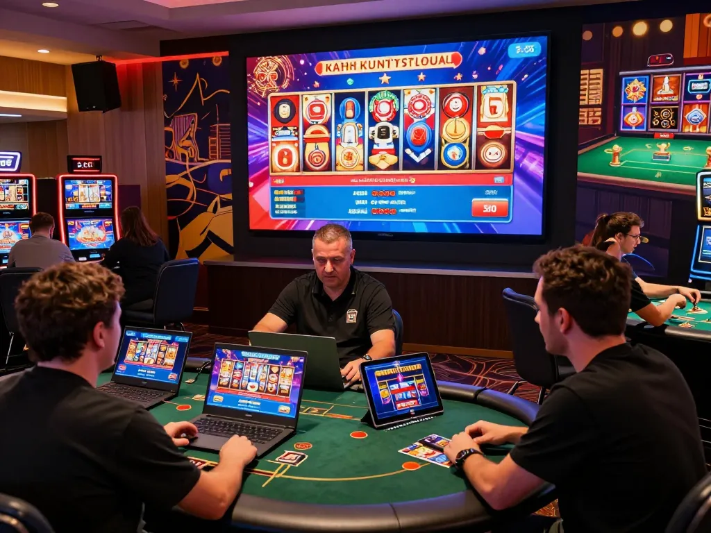 Gamers enjoy online platform gem88 with vivid graphics and live dealer interaction in engaging casino atmosphere.