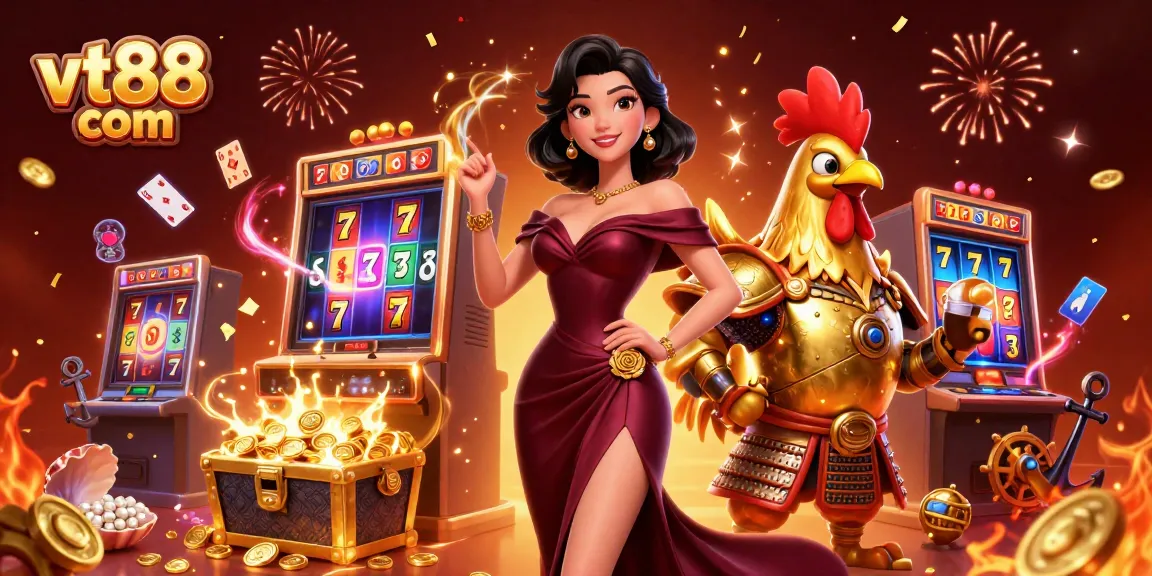Spin the reels at vt88 com with vibrant slot games and dynamic casino action in stunning 3D.