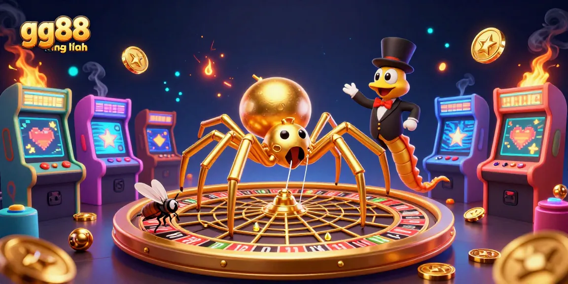 Experience thrilling gaming at gg88 đăng nhập with a colorful casino scene featuring dynamic characters.