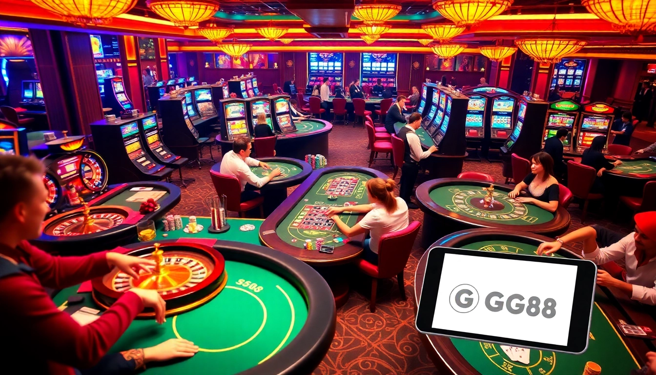 Experience thrilling moments at GG88 with dynamic casino gaming and exciting betting action.