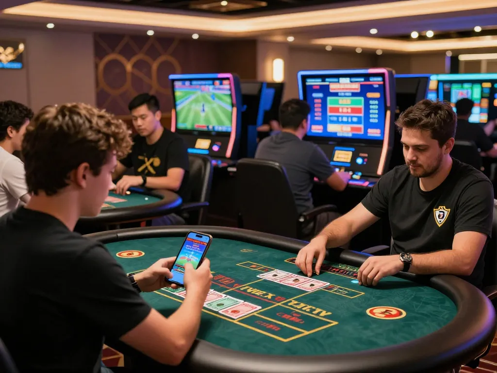 Exciting online betting scene showcasing players enjoying 789bet's dynamic gaming experience with modern technology.