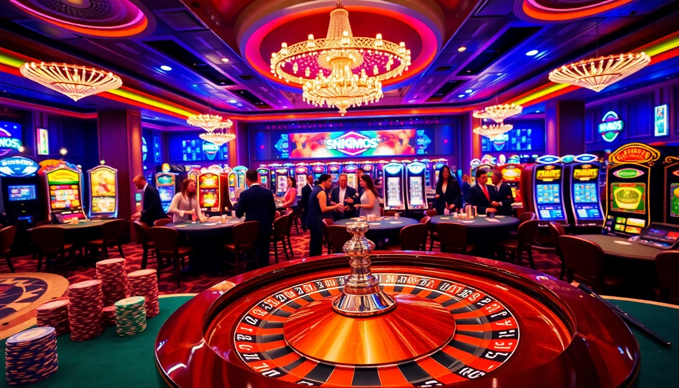 Experience the thrill of n188 com with a luxurious casino ambiance and excited players.