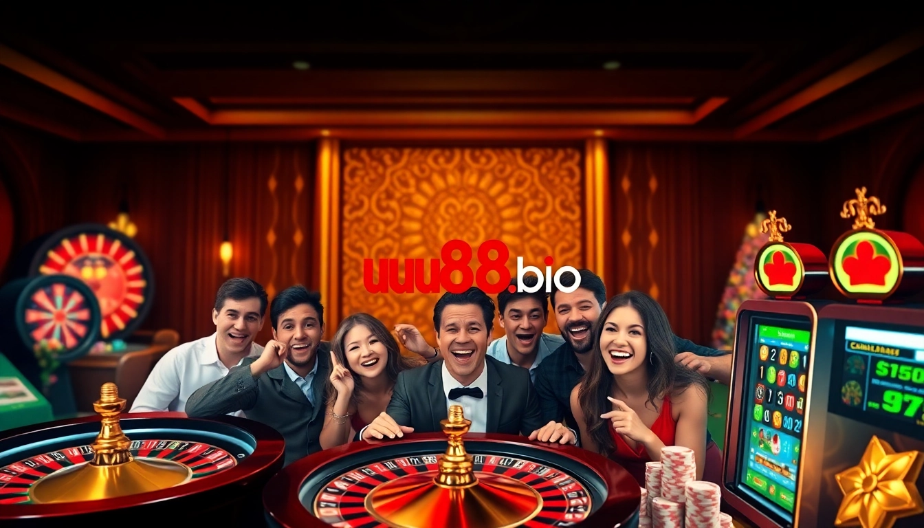 Experience thrilling gameplay at https://uu88.bio/ with our vibrant online casino atmosphere featuring roulette and poker.