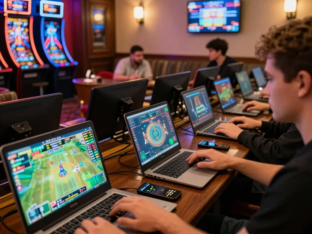 Engaging online gaming environment showcasing players betting online, emphasizing the excitement of đánh lô đề online.