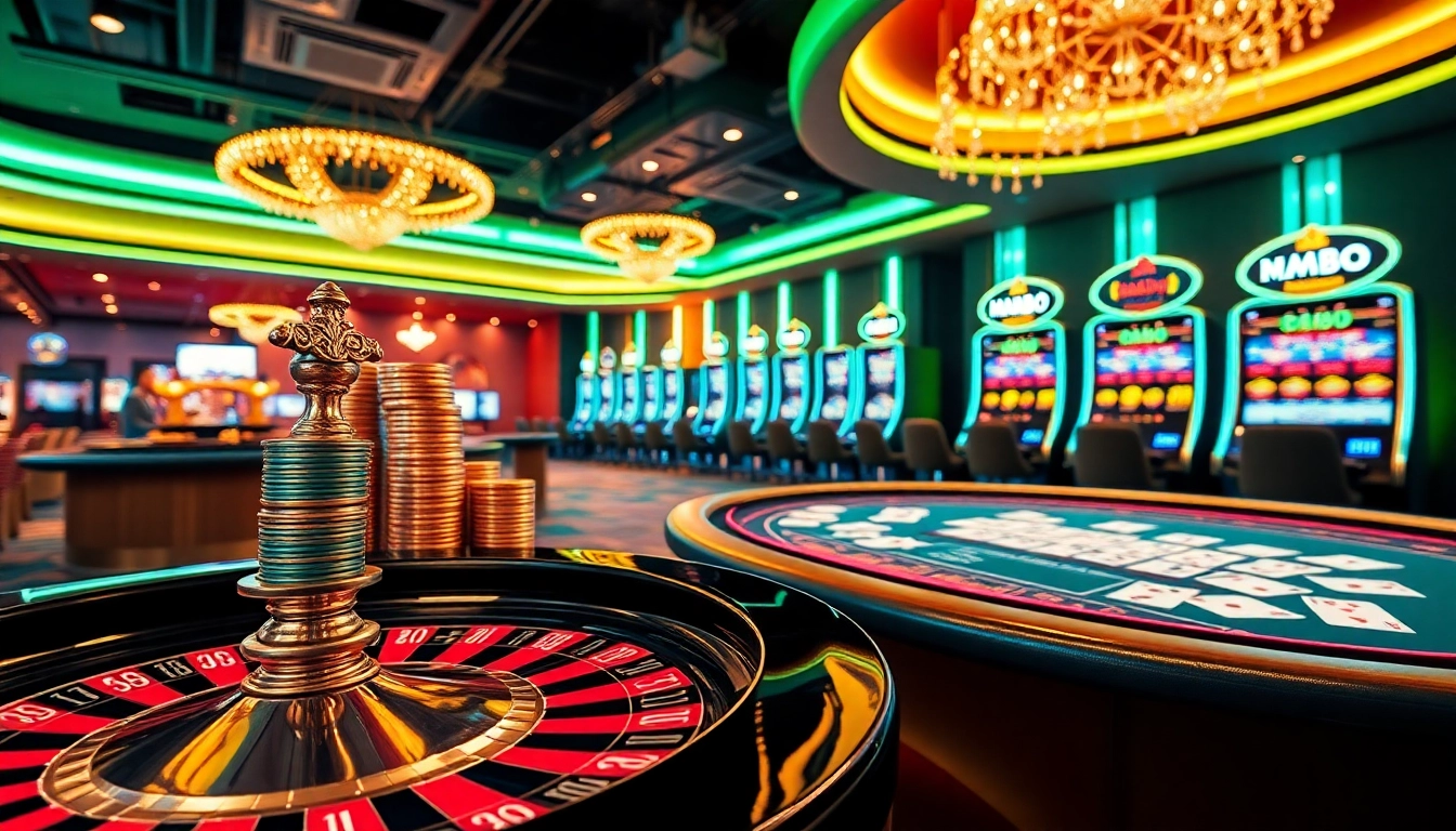Experience the thrill of mm 88 with a captivating casino scene featuring roulette, poker, and slots.