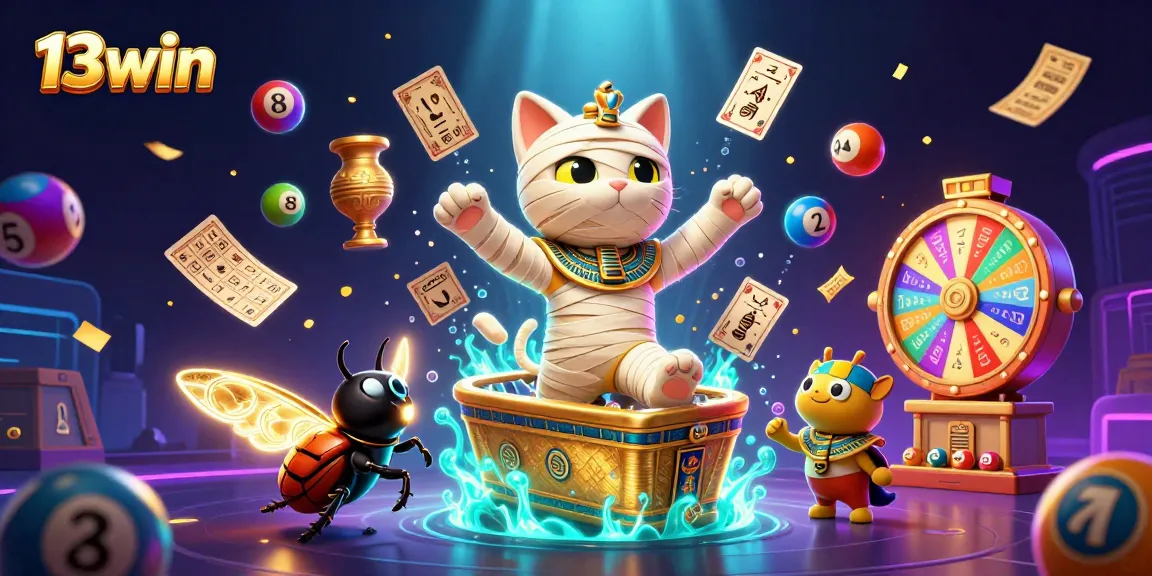 Experience the excitement of gaming with 13win's vibrant jackpot and casino atmosphere.