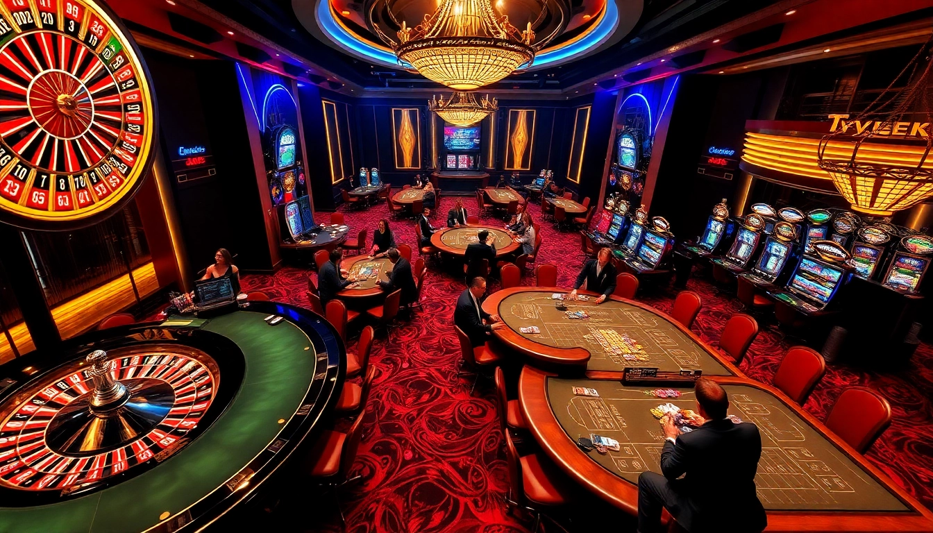 Experience the thrill of luxury gaming at nhà cái typhu88 with engaging roulette and blackjack.