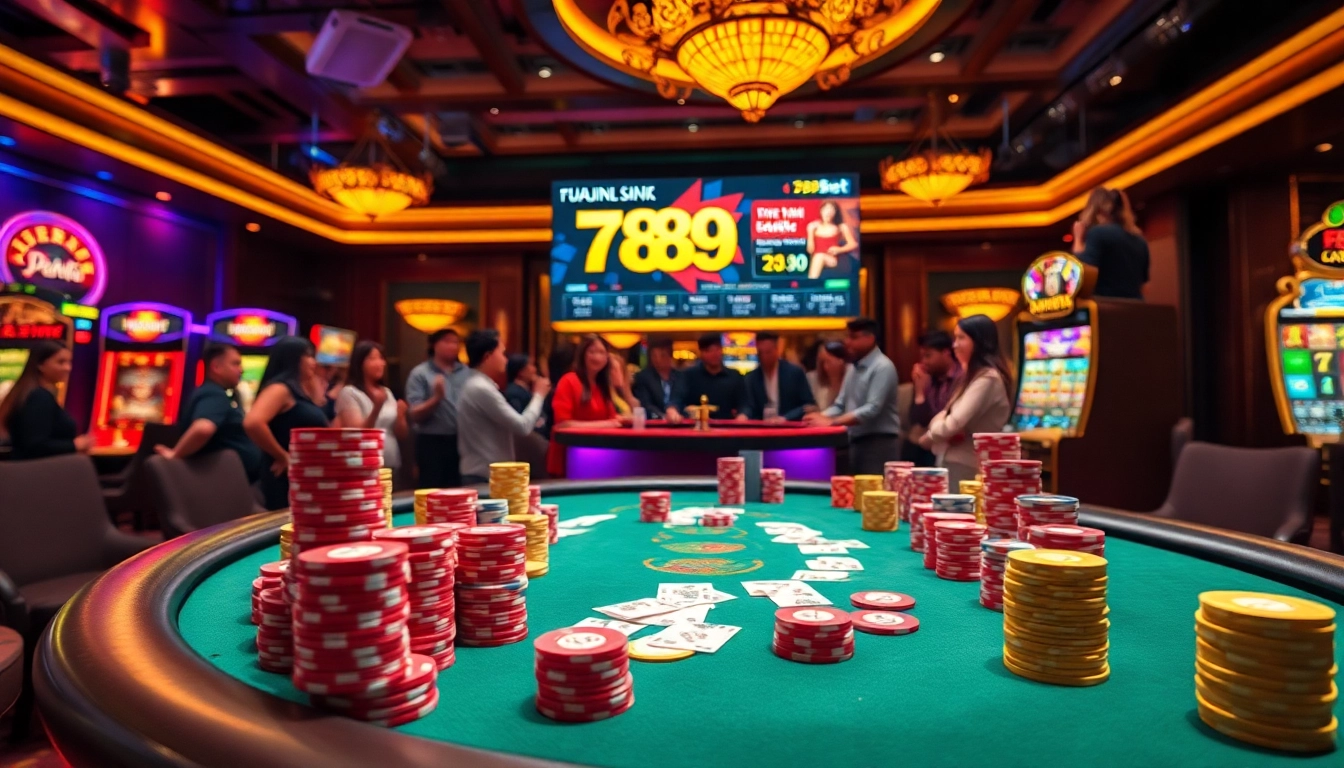 Experience the thrill of gaming at 789bet with an engaging casino atmosphere full of excitement.