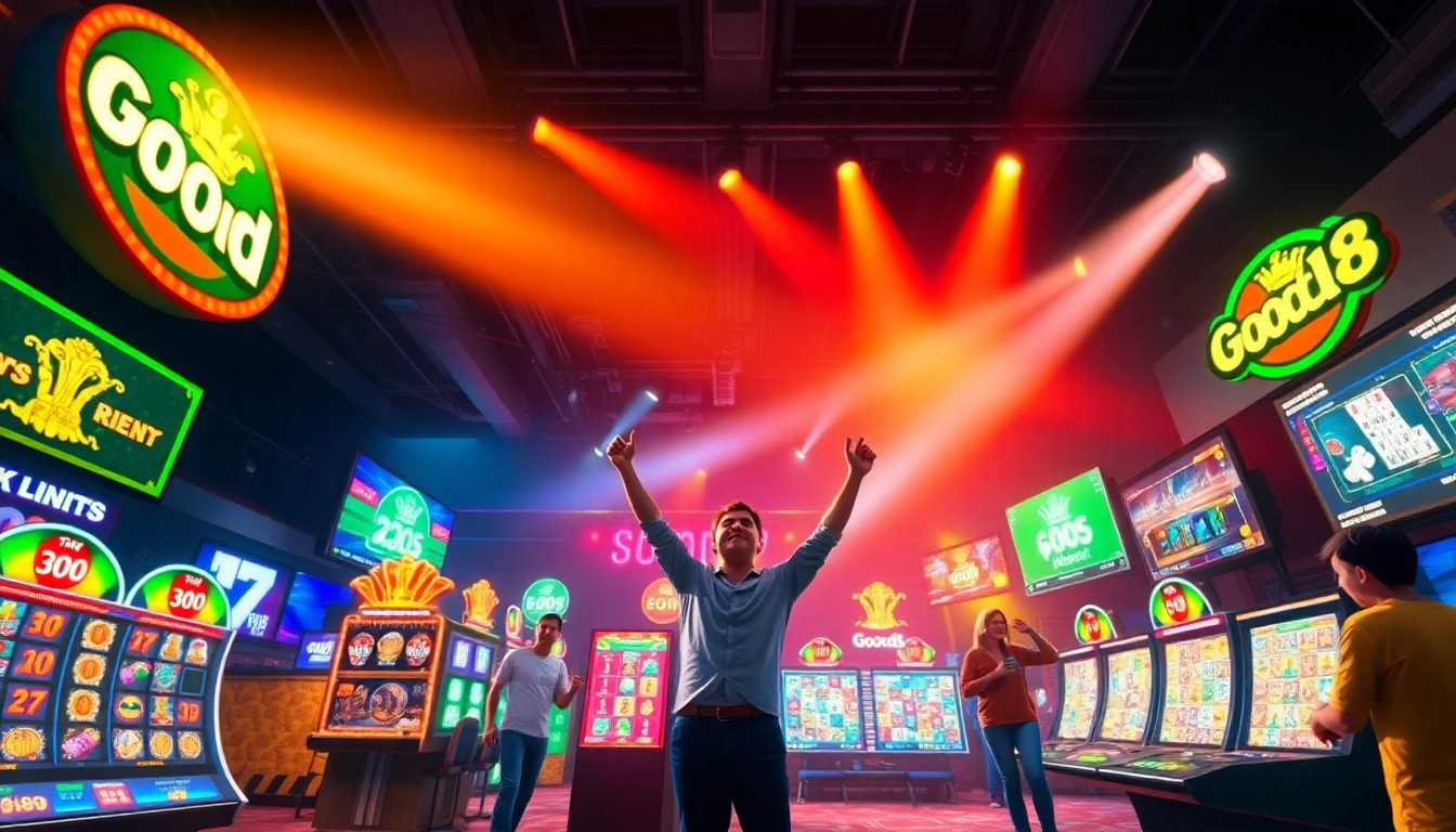 Engaging online gambling experience at good88.hu.net, showcasing vibrant games and user-friendly interface.