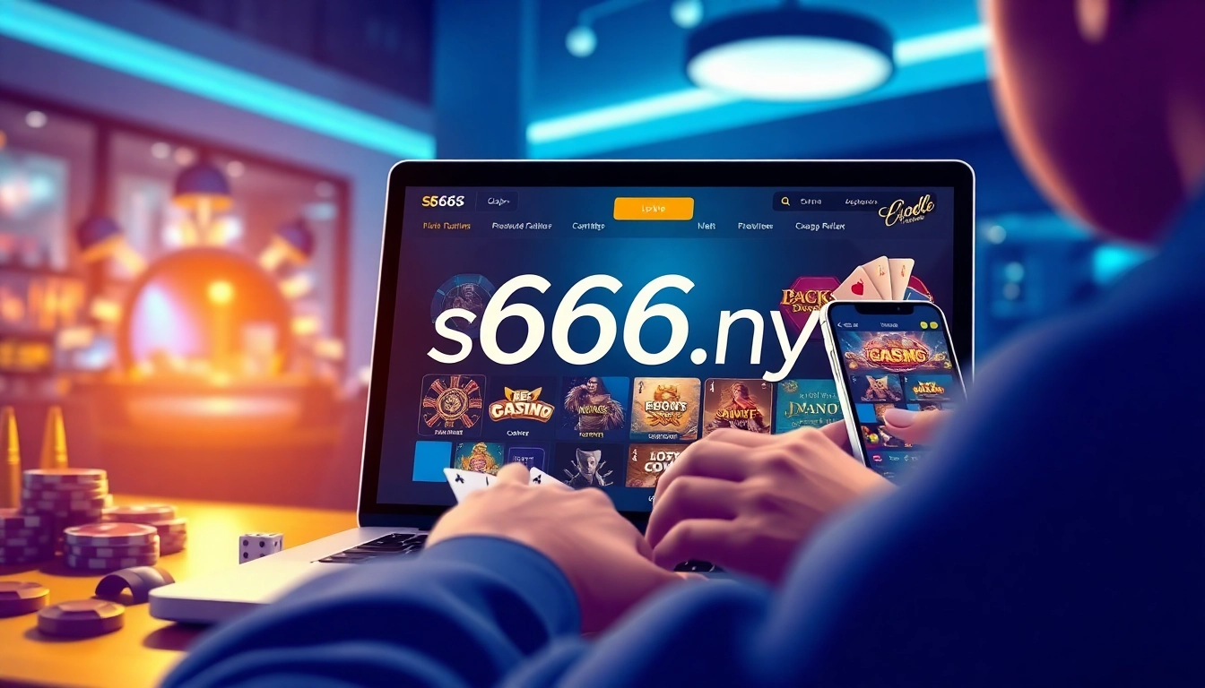 S666.nyc showcases an engaging online betting platform with a vibrant interface.