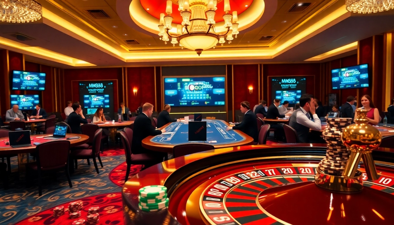 Experience the thrill of online gambling at MM88 COM with vibrant casino games and live dealer action.