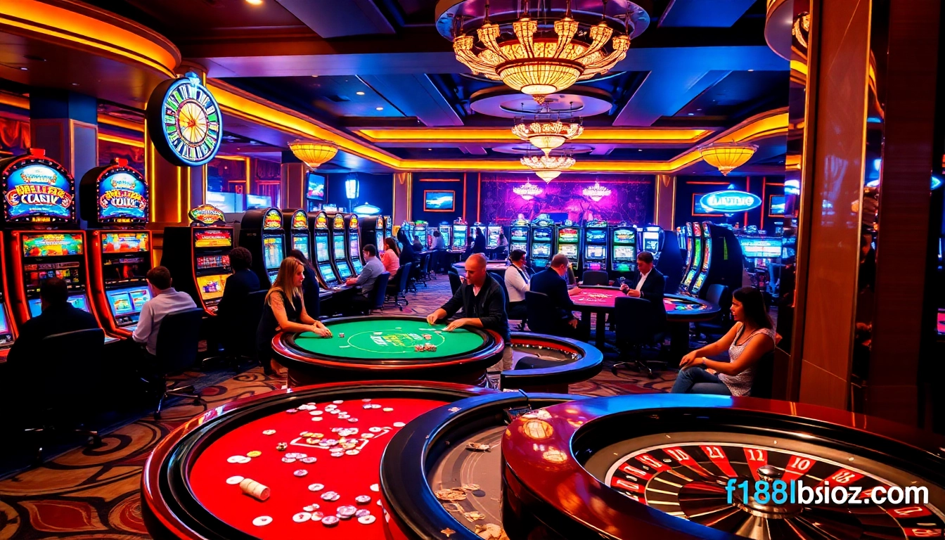 Experience thrilling games at f168biz.com with vibrant slots and engaging poker tables.